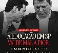 Agora, Tarcísio quer segregar estudantes das escolas estaduais. Artigo: Profª Bebel – Deputada Estadual(PT-SP)