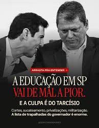 Agora, Tarcísio quer segregar estudantes das escolas estaduais. Artigo: Profª Bebel – Deputada Estadual(PT-SP)
